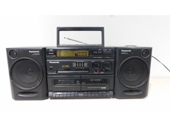 Retro Panasonic Portable Stereo Component CD System #RX-D7630