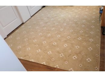 Floral Pattern Area Rug - 8 X 10
