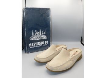 Mephisto Genuine Leather Walking Shoes - Size 8 1/2 With Box