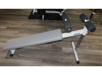Hoist Fitness Systems #f261T Adjustable Abdominal Bench With Assembly Instructions