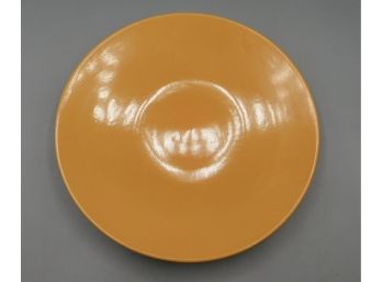 Home Orange Ceramic Glazed Plate
