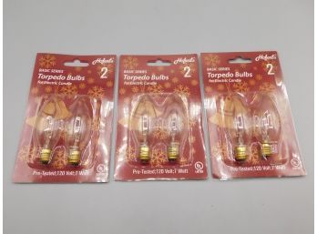 Hofert's Torpedo Bulbs - Set Of Six Bulbs
