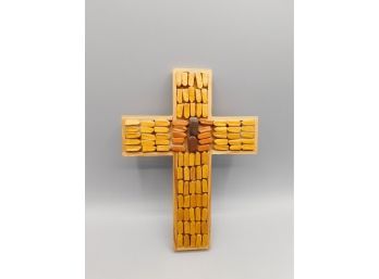 Hand Made Decorated Wooden Cross