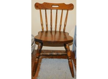 Pine Wood Vintage Chair