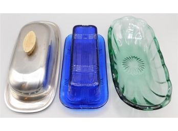 Butter Dishes - Assorted Lot