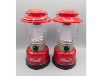 Coleman Electric Lanterns - Set Of Two