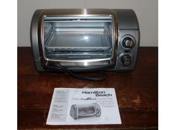 Hamilton Beach Easy Reach Toaster Oven - Manual Included