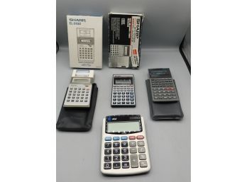 Assorted Lot Of Calculators - 4 Total