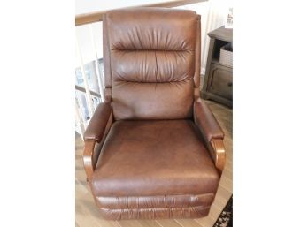 La-z-boy Chair Company Leather Manual Recliner Chair