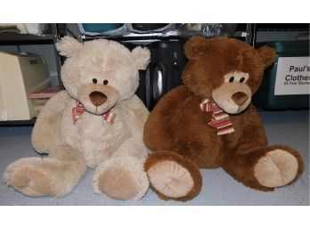 Dan Dee Collectors Choice Stuffed Bears - 2 Total