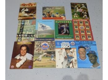 Vintage New York Mets Sports Magazines / Sports Books - 11 Total