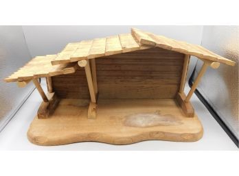 Wooden Mini Nativity Scene - Base Only