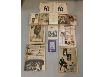 Vintage Yankee Sports Magazines / Books