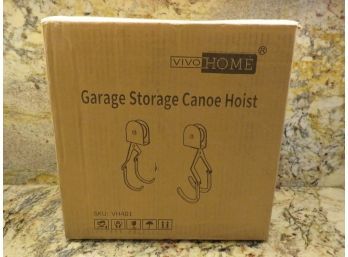 Garage Storage Canoe Hoist - New In Box VIVO HOME
