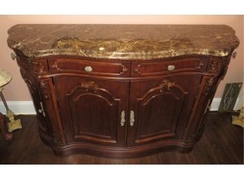 American Drew Marble Top Buffet Jessica McClintock Home 'the Romance Collection'