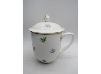 Salem China 'English Collection' Floral Teacup With Lid