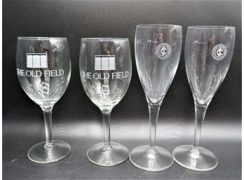 Stemmed Glasses - Assorted Set Of 4