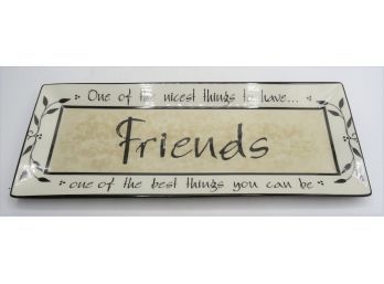 Carson Home Accents 'friends' Tray