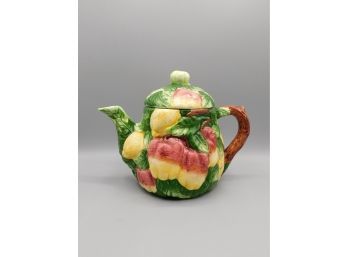 Apple Tree Ceramic Painted Teapot
