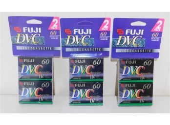Fuji DVC Video Cassette - Set Of Six NEW