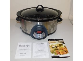 Crock-Pot Slow Cooker Pot With Recipe Booklet