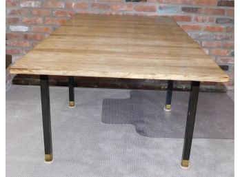 Expandable Compact Slide Open Dining Table