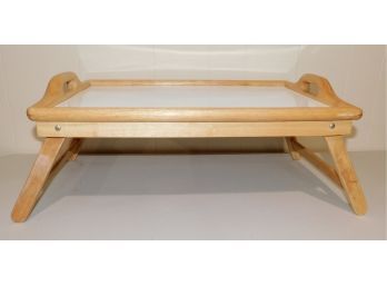 Lap Serving Tray With Handles & Folding Legs