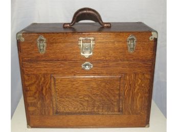 Vintage Wood Tool Box