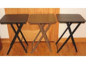 Artex Tables Folding Snack Tables - Set Of 3