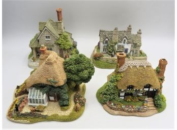 Lilliput Lane  House Figurines - Set Of 4