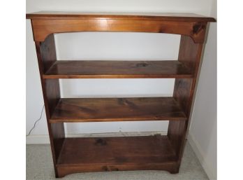 Wood Book Case With 3 Shelves