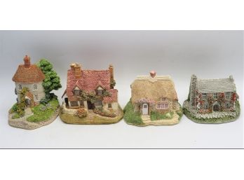 Lilliput Lane  House Figurines - Set Of 4