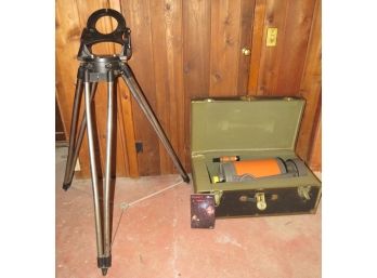 Celestron 8 Telescope, Manual, Case, Assorted Accessories & Tripod
