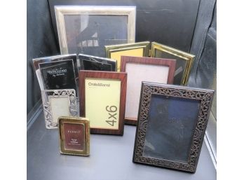 Picture Frames - Assorted Lot Of 8