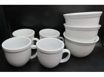 Pottery Barn Mugs & Bowls - Set Of 4