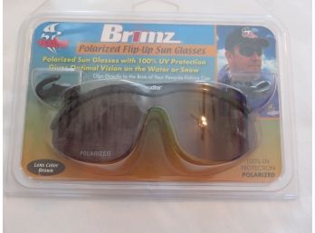 Brimz Polarized Flip-up Sunglasses - In Original Packaging