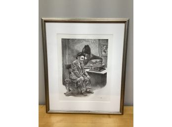 Emanuel Schary 'memories'  Numbered, Stamped & Signed Lithograph #5/250