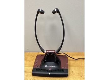 Sennheiser TI 830 Hearing Base Power Cord Audio Cable And Headphones