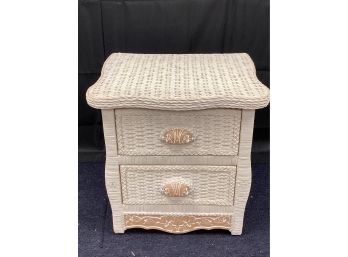 Pier 1 Jamaica Collection Handmade Wicker Side Table