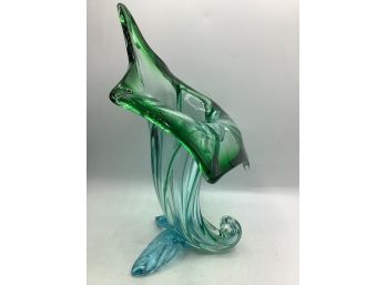 Murano Glass Hand Blown Vase