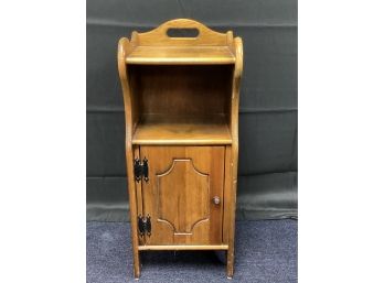 Hady Compact Wood Side Cabinet - Vintage
