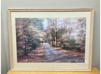 Diane Romanello Autumn Path Framed Decor
