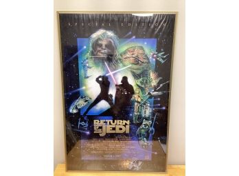 Return Of The Jedi Poster Special Edition Poster Framed