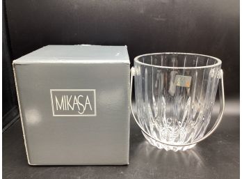 Mikasa Park Lane Glass Ice Bucket - In Original Box