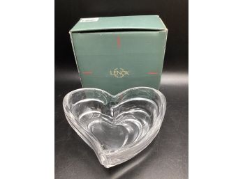 Lenox  Arctic Bloom Heart  Dish - In Original Box