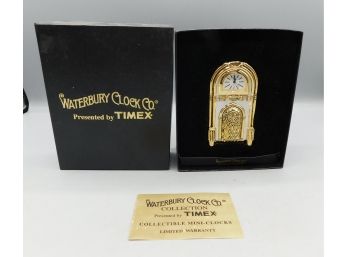 Timex Waterbury Collectible Mini Clock With Case