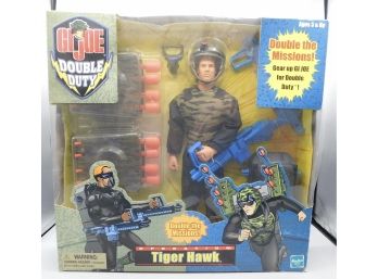 New Sealed 2001 Hasbro GI Joe Double Duty Operation: Tiger Hawk Action Figure