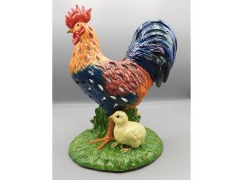 Party-lite Ceramic Rooster Style Candle Holder