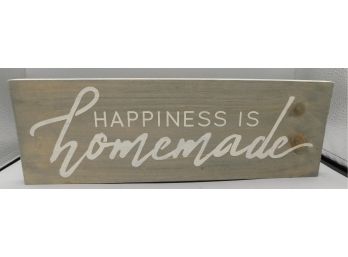 'happiness Is Homemade' Wood Decor