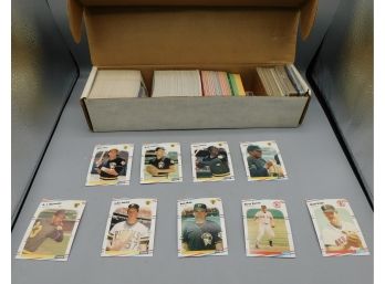 1980s Collectible Baseball Cards - Assorted Lot